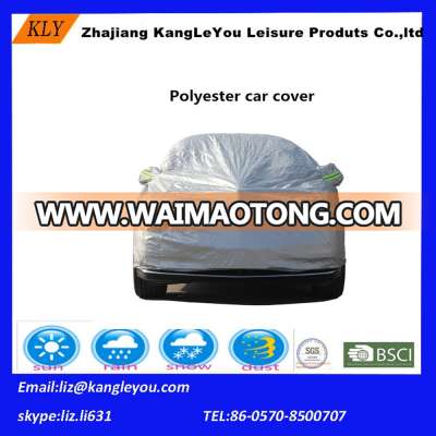 Auto accessories high quality polyester car cover in automatic car covers