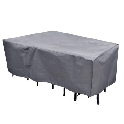 Uv Resistant And Waterproof Patio Rectangular Outdoor Furniture Set Cover